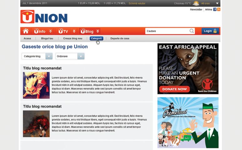Union News Portal