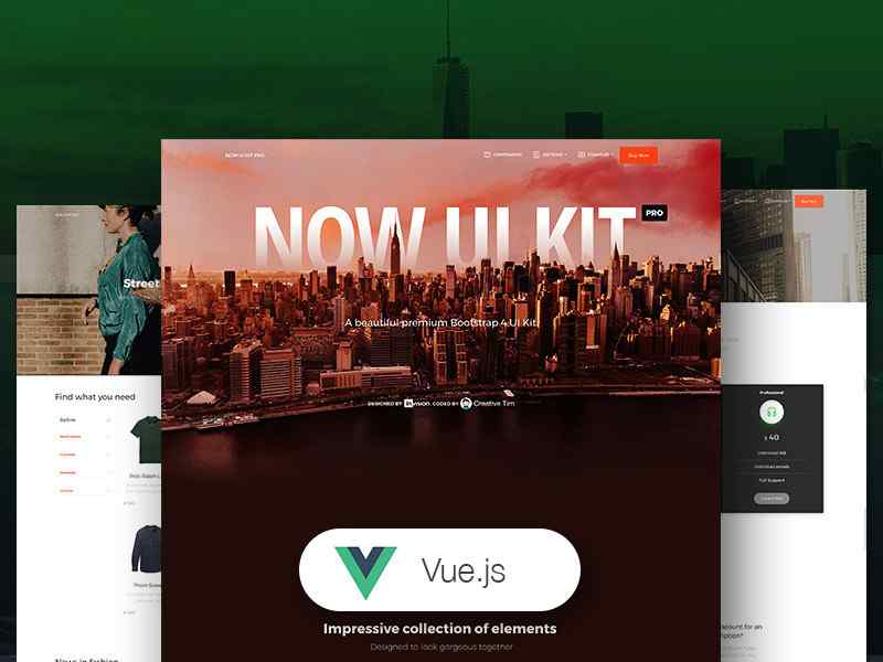Vue Now UI Kit PRO