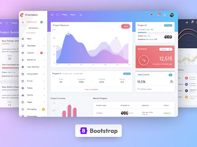 Chameleon Dashboard PRO - Bootstrap