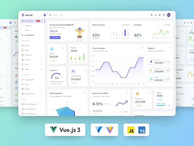 Sneat Vue 3 Admin PRO