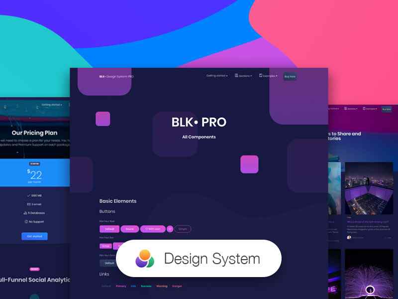 BLK• Design System PRO