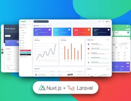 How to get more done with a reusable API backend. Introducing Nuxt Argon Dashboard PRO Laravel
