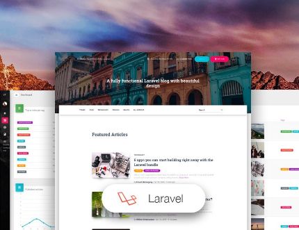 The most awesome Laravel powered blog