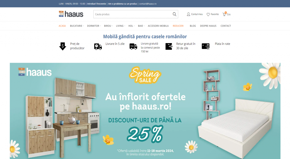 Haaus.ro Online Furniture Shop