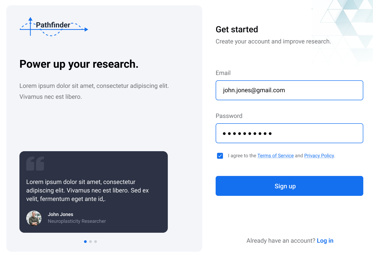 Pathfinder Research Tool