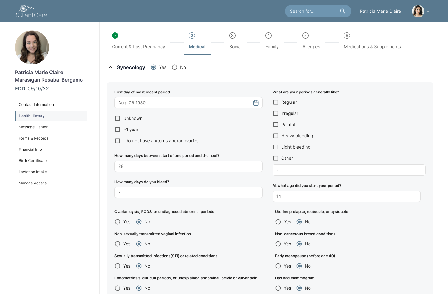 Client Care Midwife Helper